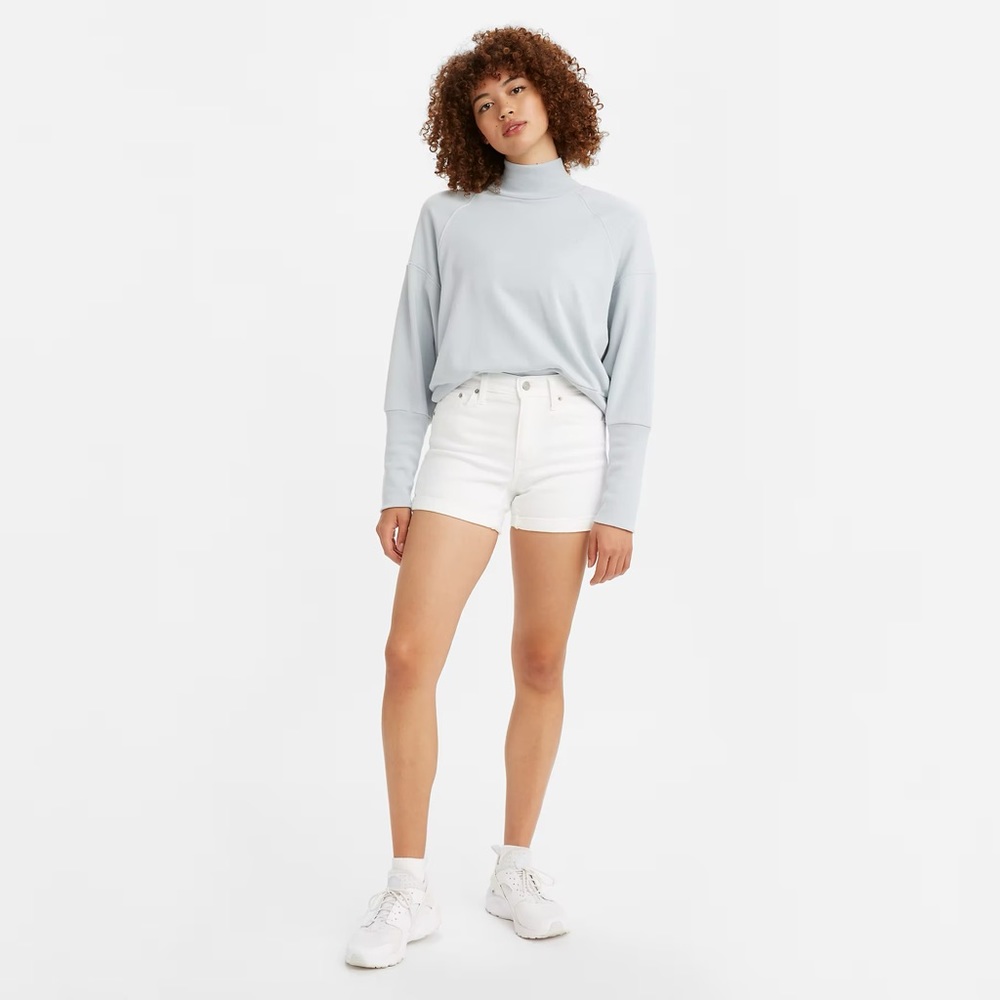 Stay Cool in Summer White!  LEVI’S (EUC, Size Waist 30) Mid-Length Shorts